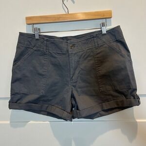 Magellan Outdoors Womens Outdoor Happy Camper Cuff Shorts 12 NWT